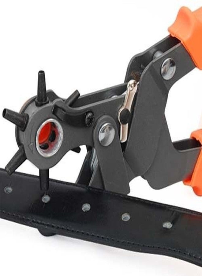 أسينشين أداة تثقيب حلقات معدنية دوارة للأحزمة الجلدية من أسينشن®، متوفرة بستة أحجام. - Image 3